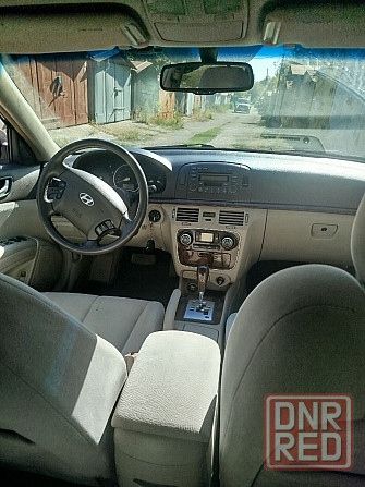 Продам Hyundai Sonata NF 2006 г выпуска Двигатель 2.4 газ/бензин Коробка автомат Пробег родной 265 Донецк - изображение 3