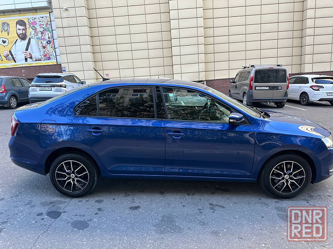 Skoda Rapid 2018 год 1.6 MPI Автомат вся в родной краске зелёная автотека Донецк - изображение 6