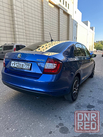 Skoda Rapid 2018 год 1.6 MPI Автомат вся в родной краске зелёная автотека Донецк - изображение 8