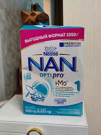 Детское питание NAN 1 OPTIPRO. Смесь для роста, иммунитета и развития мозга, с 0 мес. 1050г Донецк