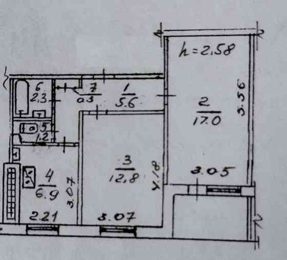Продаю 2-х комнатную квартиру в Пролетарском районе, ул. Щетинина, Караван Донецк