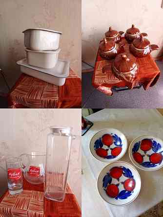 Посуда, графин, горшочки, судки Донецк