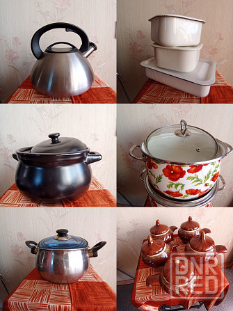 Посуда, кастрюли, горшочки, судки Донецк - изображение 1