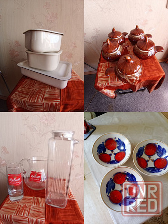 Посуда, графин, горшочки, судки Донецк - изображение 1