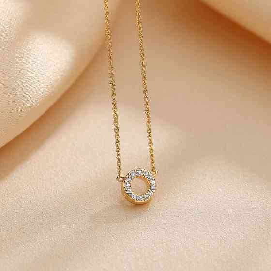 Продам золотое колье с бриллиантами Донецк