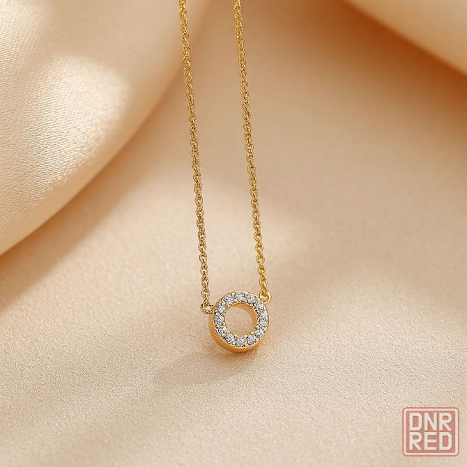 Продам золотое колье с бриллиантами Донецк - изображение 1