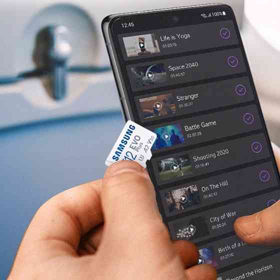 MicroSD Samsung 160 Мб/с | Внешний накопитель | Карта памяти | Флешка Донецк