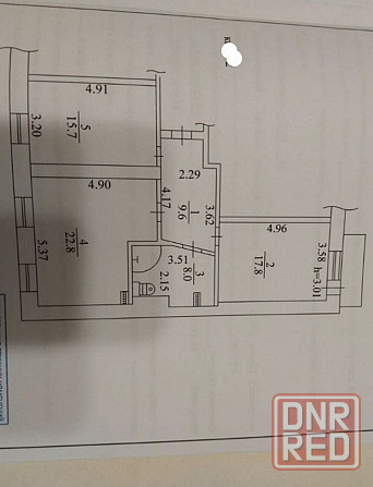 3-к квартира, 75м2, 3/5 Донецк - изображение 2
