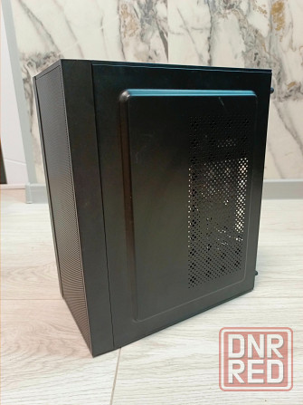 PrimeBox корпус K1 + 2 ARGB вентилятора + закаленное стекло, Micro-ATX, Mini-ITX Донецк - изображение 3