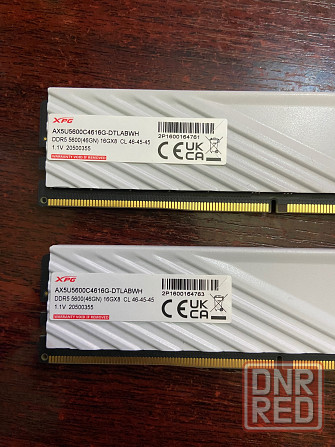 Оперативная память xpg lancer ddr5 16x2gb 5600 mhz Донецк - изображение 1