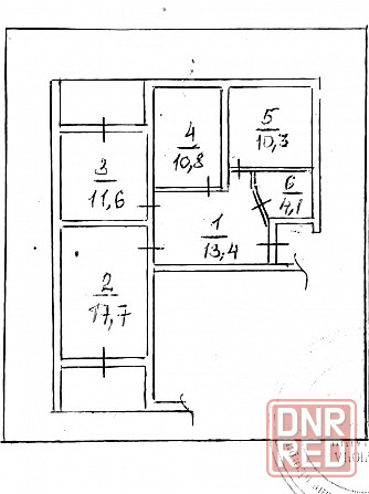 Продажа 3-х комнатной квартиры в Буденновском районе Донецка (ориентир «Караван») Донецк - изображение 7