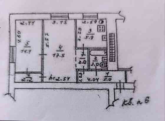 Продам 2х комнатную квартиру в Калининском районе Донецк