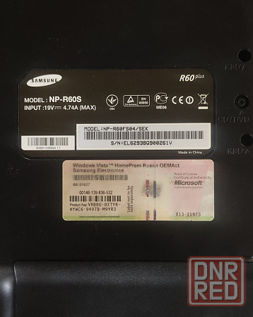 Ноутбук Samsung NP-R60S Донецк - изображение 3