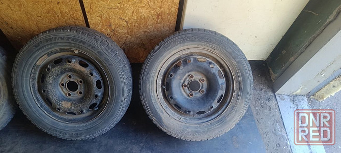 Колёса зима 4шт. 5/100 R14 Макеевка - изображение 1