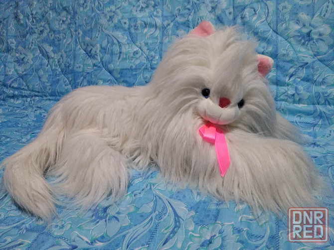 Игрушка белый кот Донецк - изображение 1