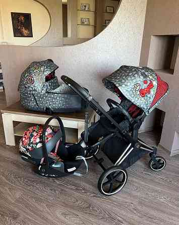 Коляска 3в1 Cybex Priam III Rebellious (шасси Chrome/black) Донецк