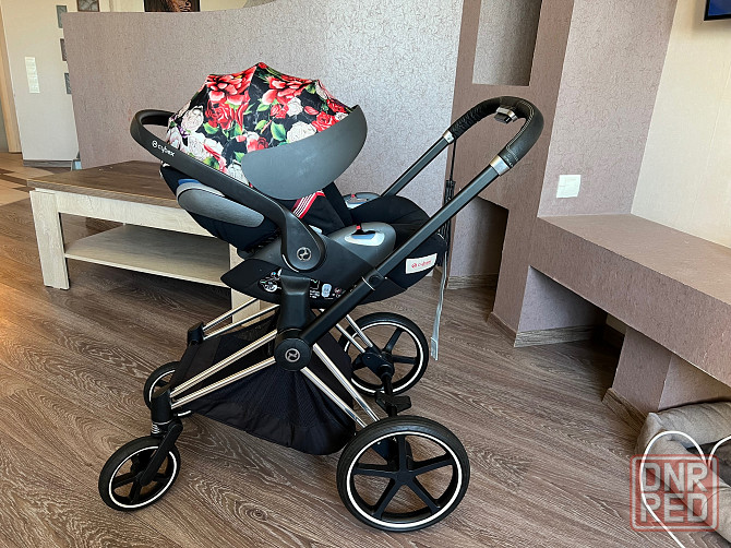 Коляска 3в1 Cybex Priam III Rebellious (шасси Chrome/black) Донецк - изображение 6