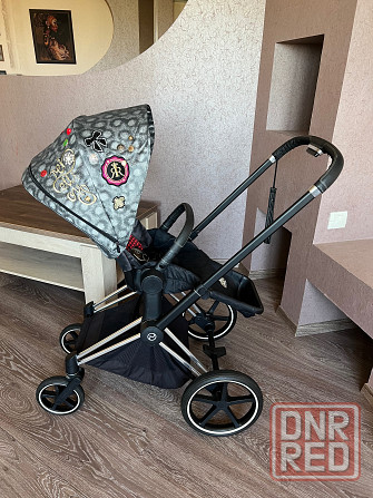 Коляска 3в1 Cybex Priam III Rebellious (шасси Chrome/black) Донецк - изображение 2