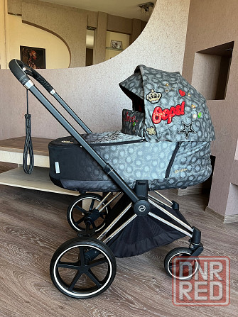Коляска 3в1 Cybex Priam III Rebellious (шасси Chrome/black) Донецк - изображение 4