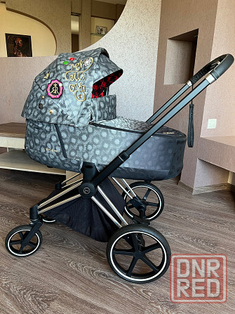 Коляска 3в1 Cybex Priam III Rebellious (шасси Chrome/black) Донецк - изображение 5