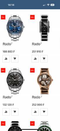 Продам часы Rado сапфировые, в идеале. Донецк