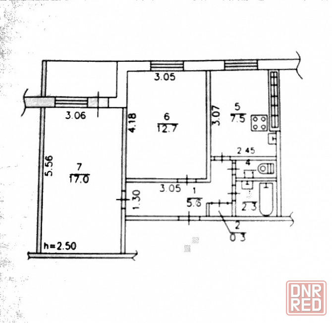 Продам 2-х комнатную квартиру. Донецк. Оптимальная цена. Донецк - изображение 4