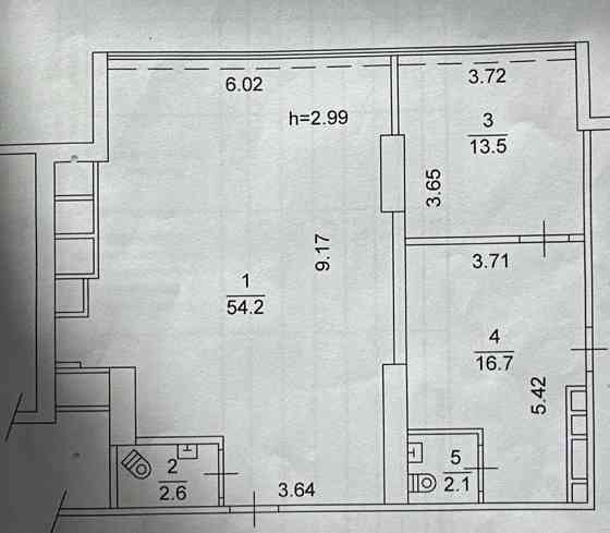 Продажа офисного помещения, 92кв, Центавр Плаза, пр.Мира Донецк
