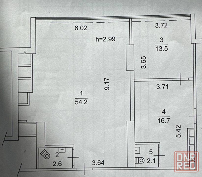 Продажа офисного помещения, 92кв, Центавр Плаза, пр.Мира Донецк - изображение 2