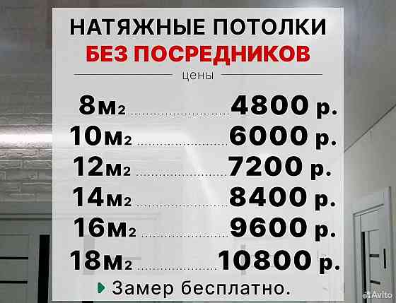 Натяжные потолки без пыли и грязи Макеевка