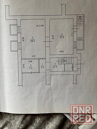 Продаётся полуподвальное помещение на Гурова Донецк - изображение 4