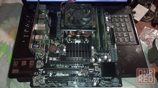 Комплект AM3+ ASRock 970m Pro3 + FX6300 + 16gb DDR3 1600 Макеевка - изображение 1