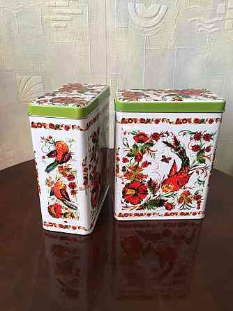 Коробки для сыпучих продуктов (металлические) Донецк