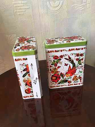 Коробки для сыпучих продуктов (металлические) Донецк