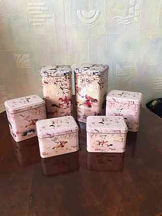 Коробки для сыпучих продуктов (металлические) Донецк