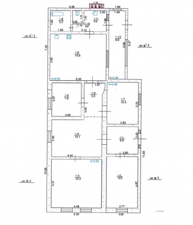 Просторный дом 144,9 м² всего с участком в 250 м² Мариуполь