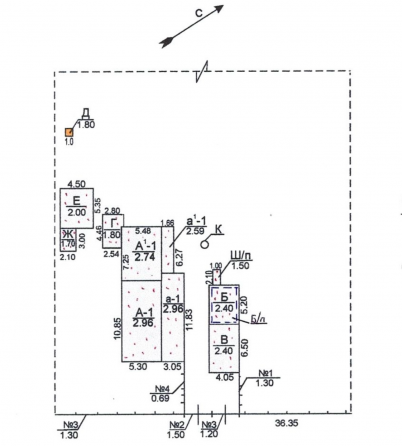 Просторный дом 144,9 м² всего с участком в 250 м² Мариуполь