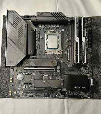 Комплект MSI B660M mortar + I5 12400 + 32 Gb озу Донецк