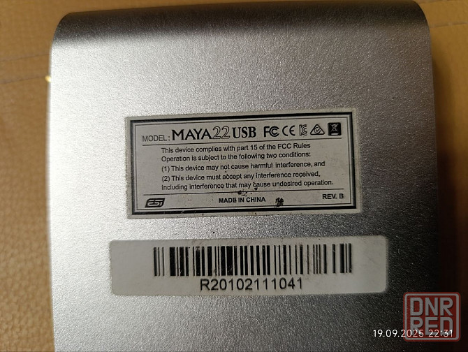 Звуковая карта ESI MAYA22USB Донецк - изображение 4
