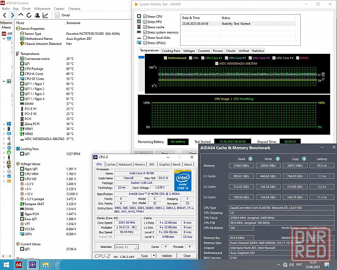 Intel Core i5-4670K 3.4GHz Socket 1150 (6M Cache, up to 3.8GHz) - Обмен на 70шт нерабочей памяти озу Донецк - изображение 3