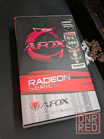 Продам Видеокарту RX 580 8GB AFOX (AFRX580-8192D5H3-V3) Донецк - изображение 1