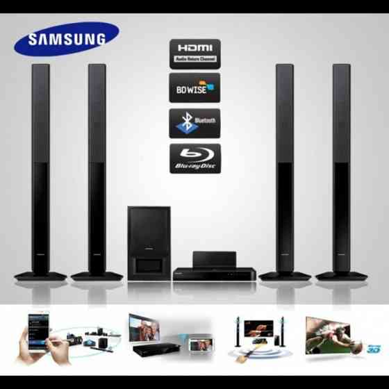 Домашний кинотеатр Bluray Samsung HT-F5550K,1000w, вход,выход hdmi,bluetooth,интернет,сенсорное упр Донецк