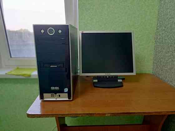 Бюджетный компьютер + в подарок монитор, клавиатуру и мышку. Макеевка
