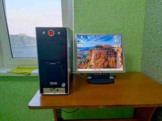 Бюджетный компьютер + в подарок монитор, клавиатуру и мышку. Макеевка
