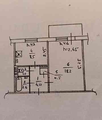 Продаю 1-комнатную квартиру в Петровском районе, ул. Ревякина Донецк