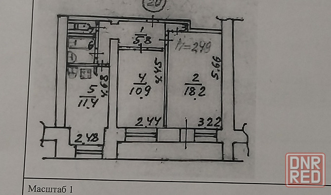 Продажа 2 комнатной квартиры 54м2,3/9, в Приморском районе Мариуполя Мариуполь - изображение 9
