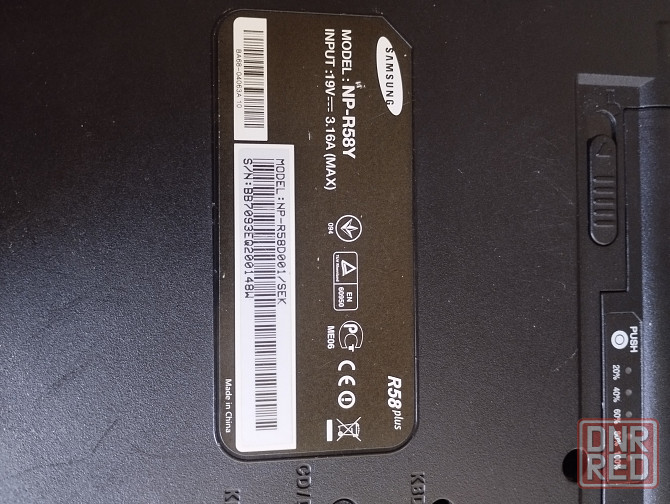 Ноутбук SAMSUNG NP-R58Y Донецк - изображение 2