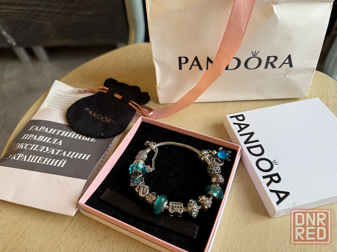 Оригинальный браслет Pandora +14 красивейших шармов Макеевка - изображение 5