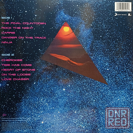 Виниловая пластинка LP "Europe" -"The Final Countdown" Донецк - изображение 2
