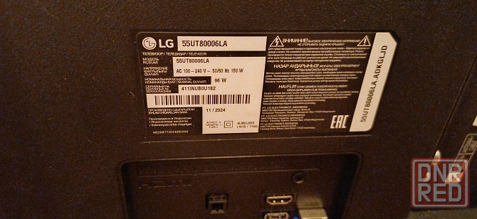 Телевизор LG Smart, 4k, 55 Донецк - изображение 5