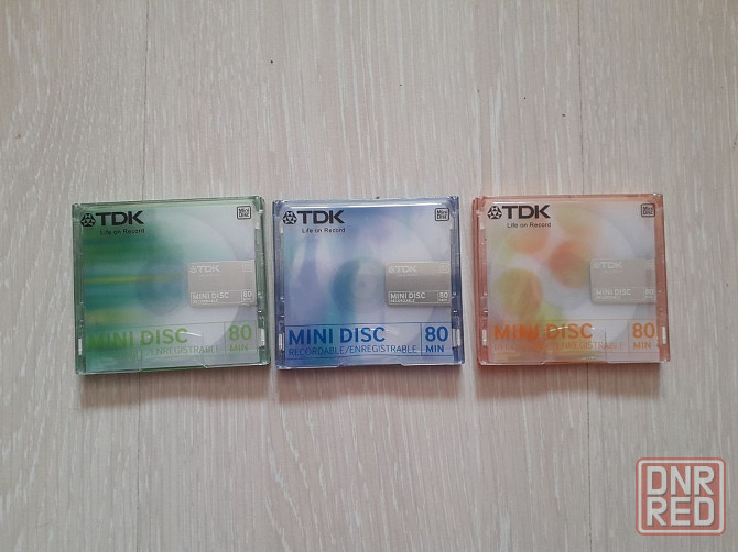 Мини диски TDK 80min, новые запечатанные Донецк - изображение 2